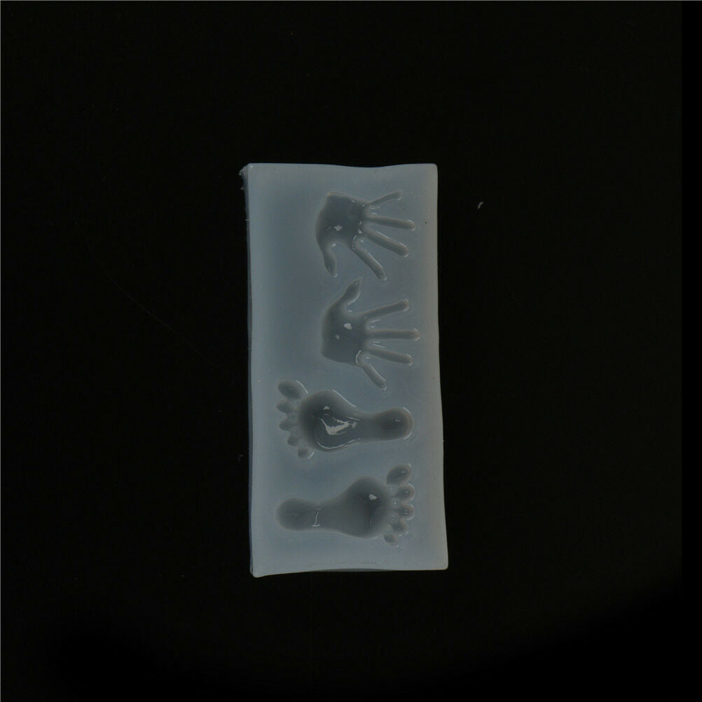 1pc DIY Small Hand Foot Silicone Mold jewelry mold Cake Decorating Tool A.l8