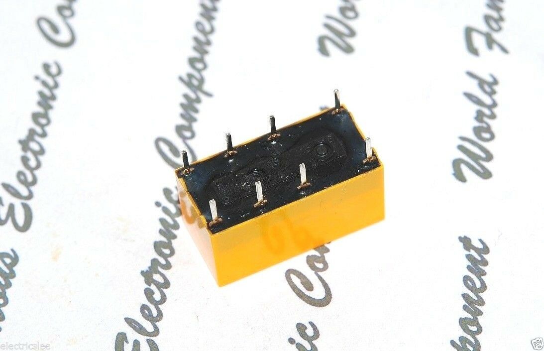 2pcs -  NAIS DS2E-S-DC5V AG232944 5V Relay - 0.1A125VAC / 0.6A110VDC/2A30V