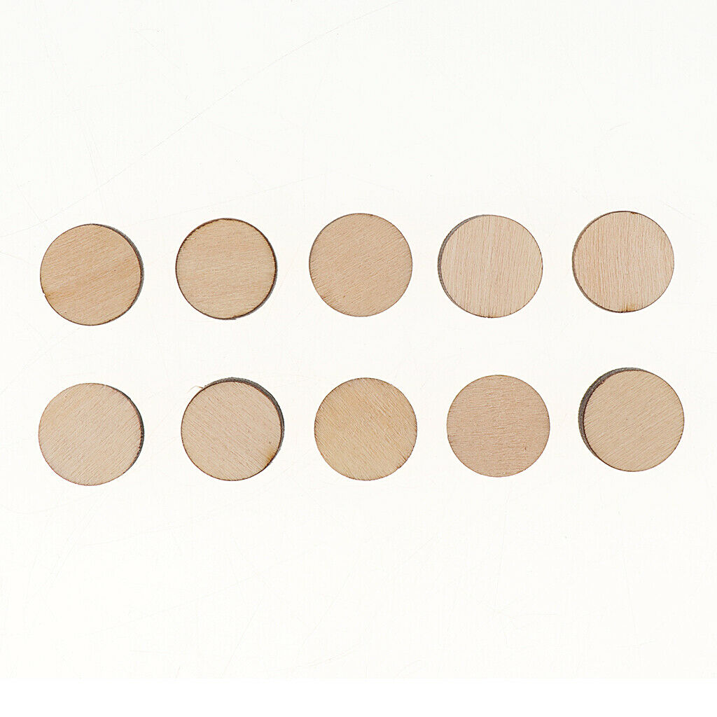 Pack Of 100 Wooden Discs For Tinkering