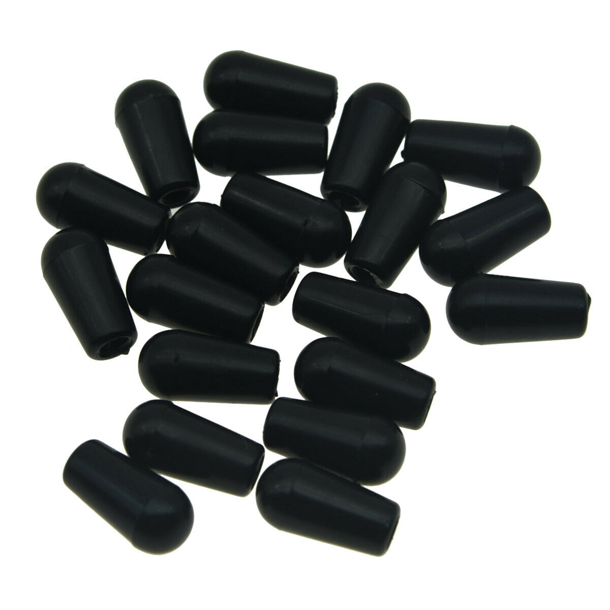 20* Black Metric M3.5/M4 Guitar Toggle Switch Tip Cap for Epiphone Les Paul LP