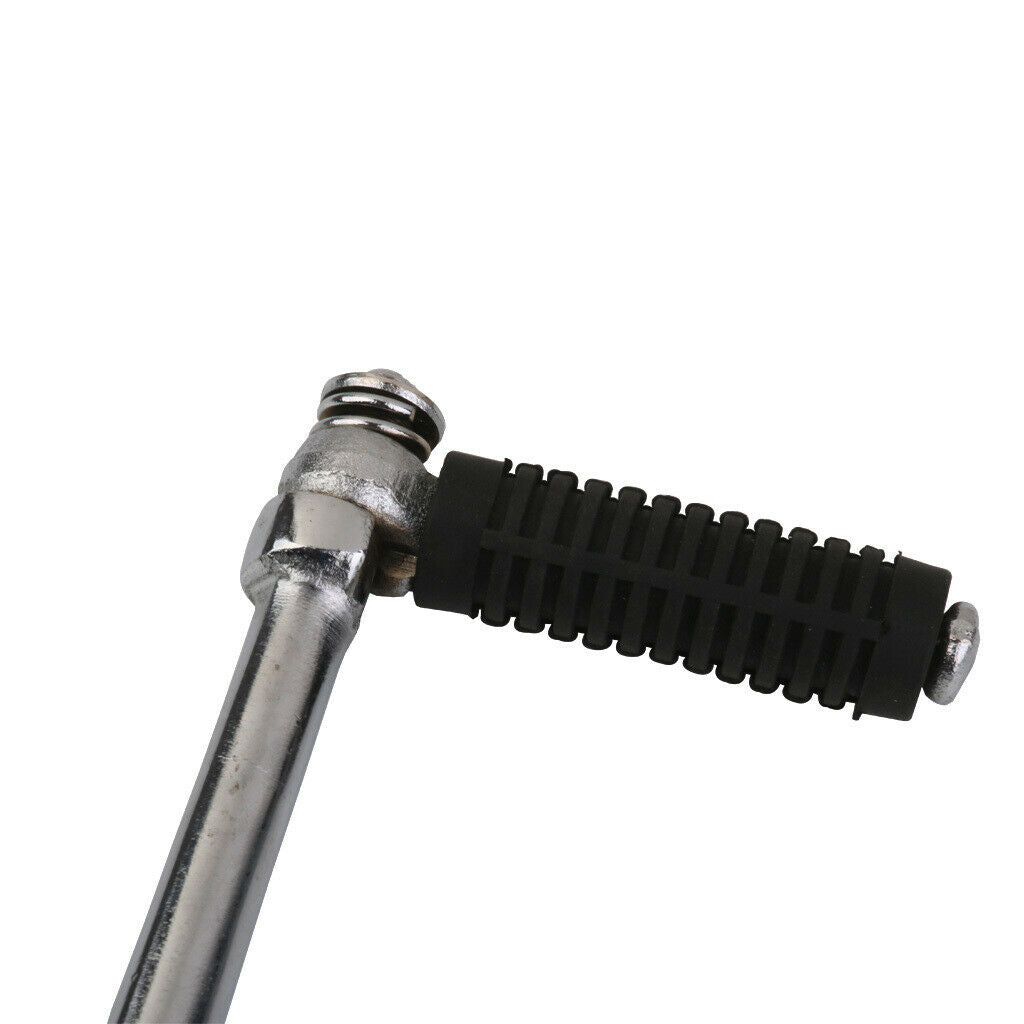 Metal Chromed 195mm / 7.6 inch Kick Start Starter Lever for 110cc 125cc 140cc