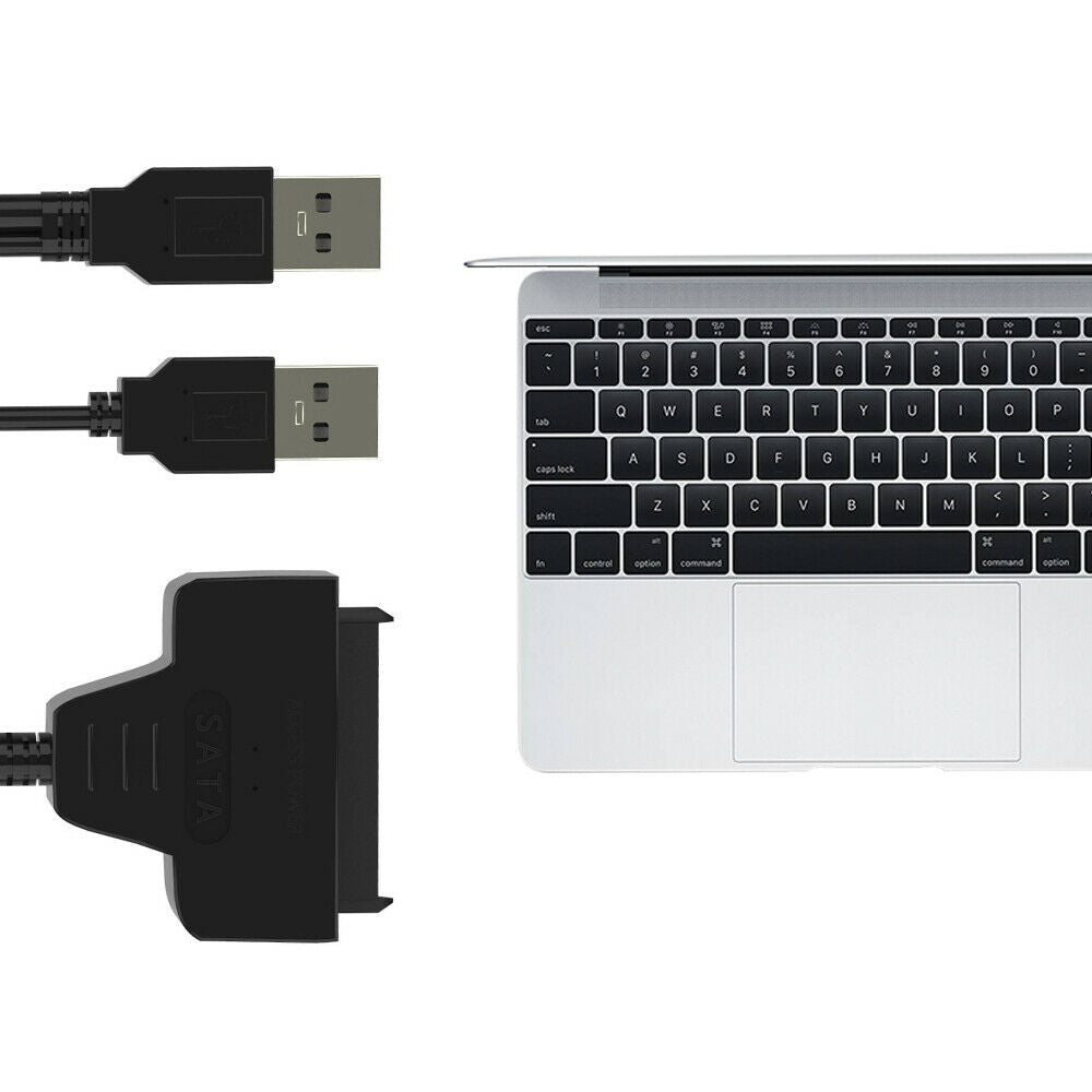 Data Converter Cable Easy Drive Line USB2.0 Sata To 7 + 15 Line To SATA  LIN