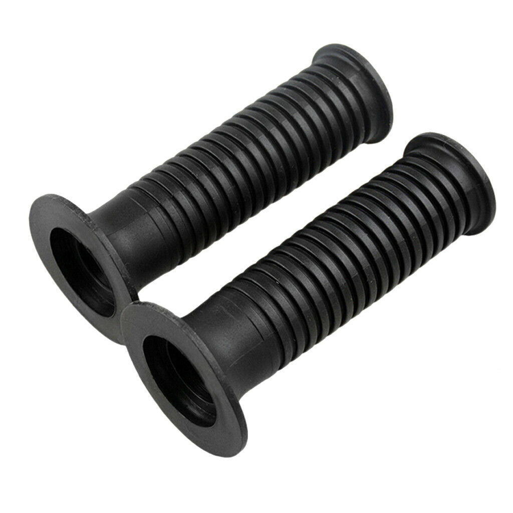 2pcs Handlebar Grips 25 / 28mm Anti-slip Black For BMW R1200GS F650GS F800GS