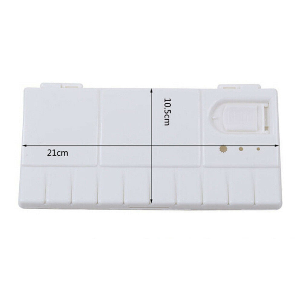 Art Paint Tray Artist Palette Plastic 25 Grids WatercolorDD