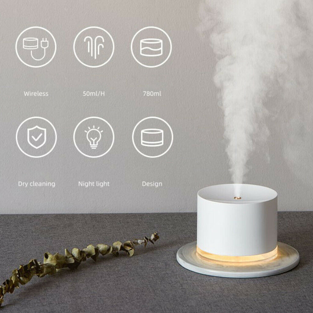 Cool Mist Humidifier 780ml Air Humidifier Smart Sleep Quiet for Bedroom Baby