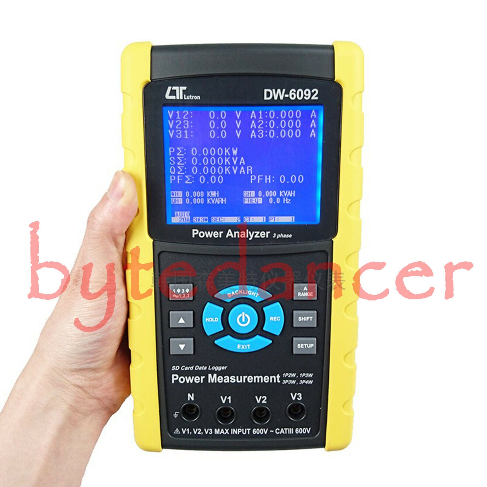 1PC New Lutron DW-6092 three-phase power analyzer 1year warranty DHL free Ship