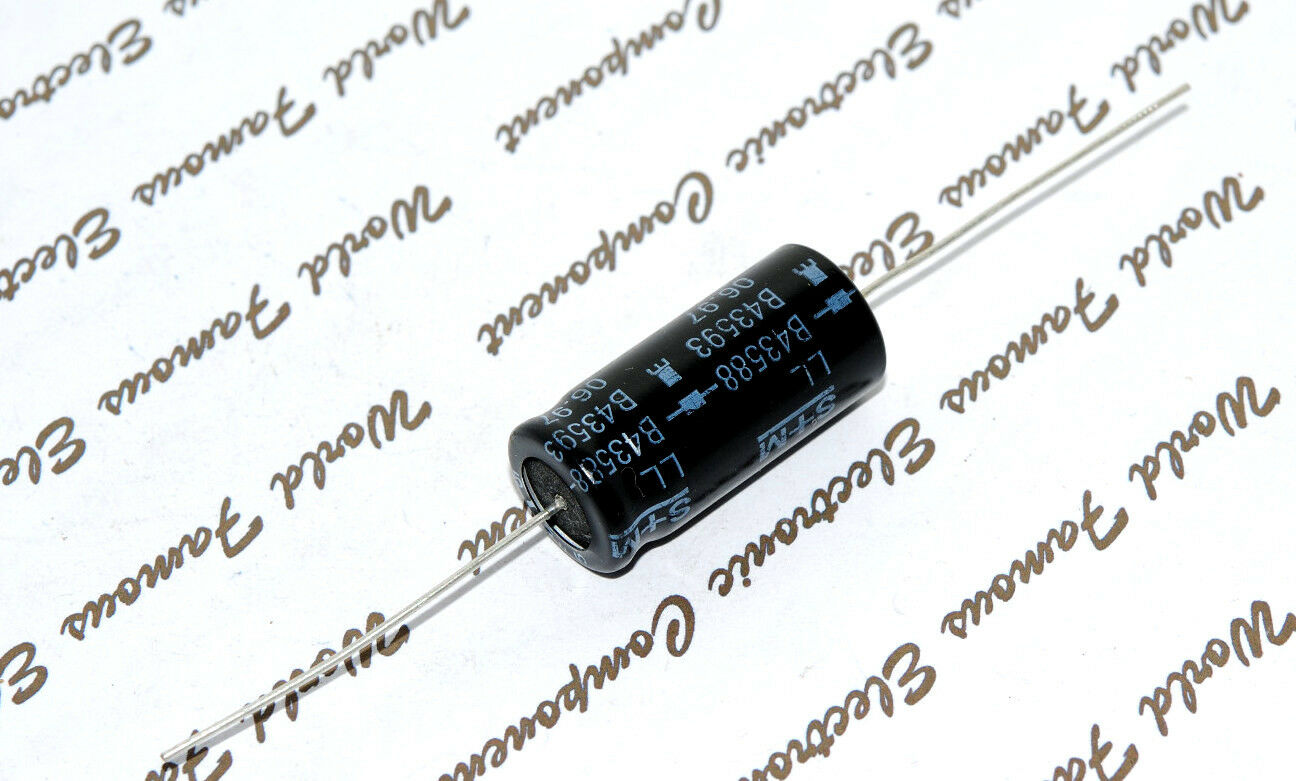 1pcs - SIEMENS (EPCOS) 22uF 350V Axial Electrolytic Capacitor - B43588E4226T