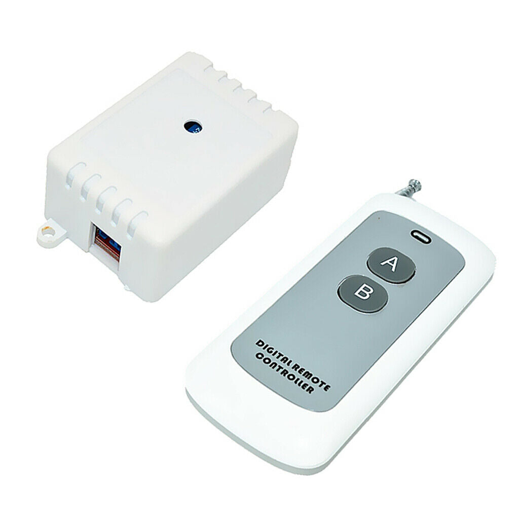 Switch Module 12V 1 Channel 433M Remote Control 2 Button Controller