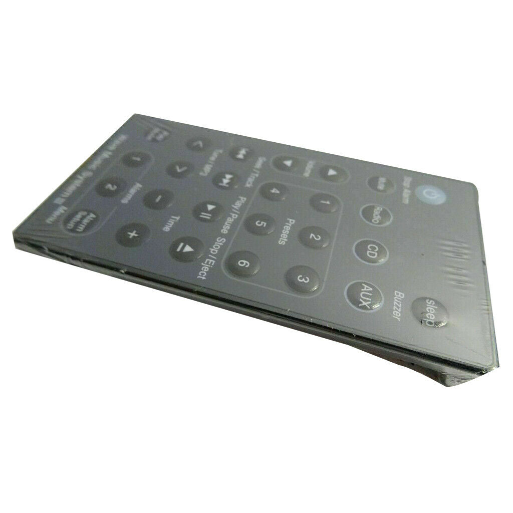2 Piece New Remote Control Universal for B-Wave Music Radio System Black