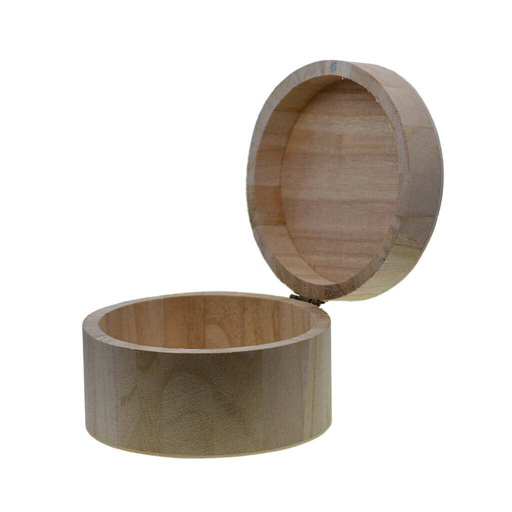 2 PCS Jewelry Pendant Bangle Bracelet Storage Treasure Chest Wood Gift Box