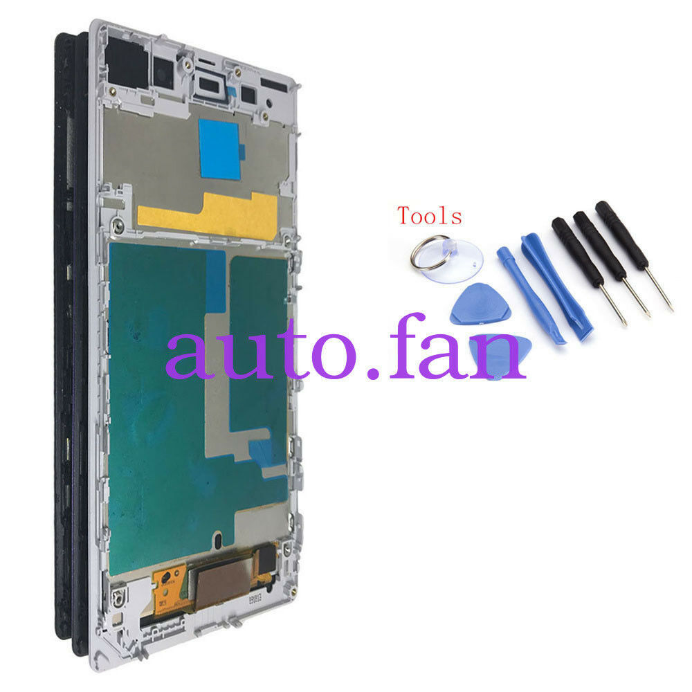 white 5.0'' For SONY Xperia Z1 L39 L39H C6902 C6903 Touch Screen LCD Display