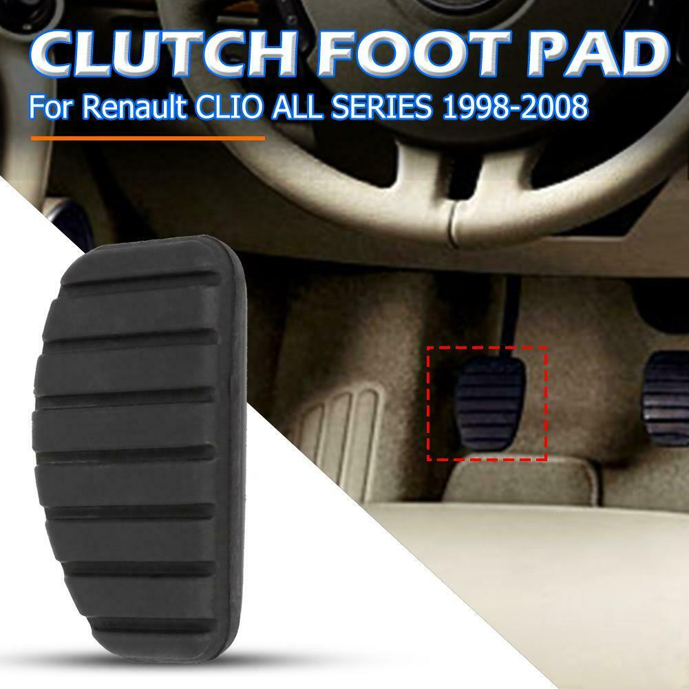 1pc Car Clutch Brake Pedal Rubber Pad Cover for Renault CLIO SCENIC LAGUNA @