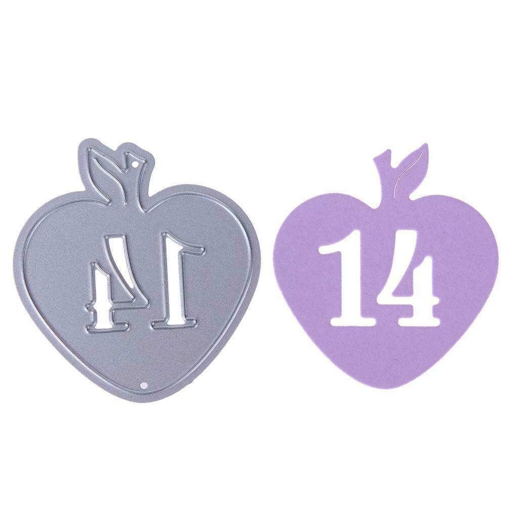 6pcs DIY Valentine's Day Cutting Dies Scrapbooking Embossing Metal Stencils @