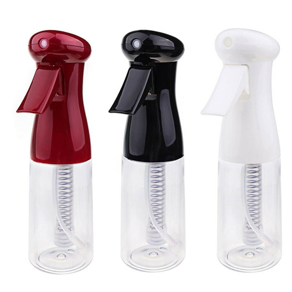 Set of 2 Empty Hair Mist Spray Bottle Water Sprayer for Hairstyling Misting