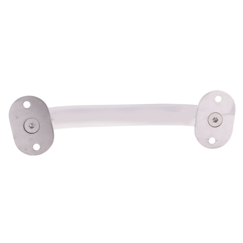 Marine Stainless Steel Polished Boat Round Handrail 9" Grab Handle Yacht RV