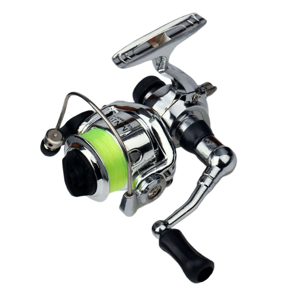 Mini Smooth Fishing Reel Steel Bait Casting Fishing Reels w/ Metal Wire Cup
