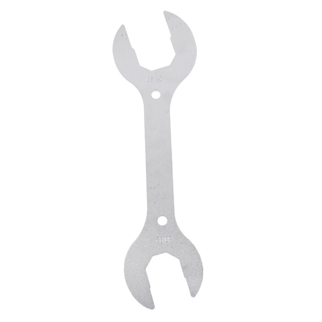 Portable Stainless Steel Bike Headset Wrench Bicycle BB Repair Spanner Kit