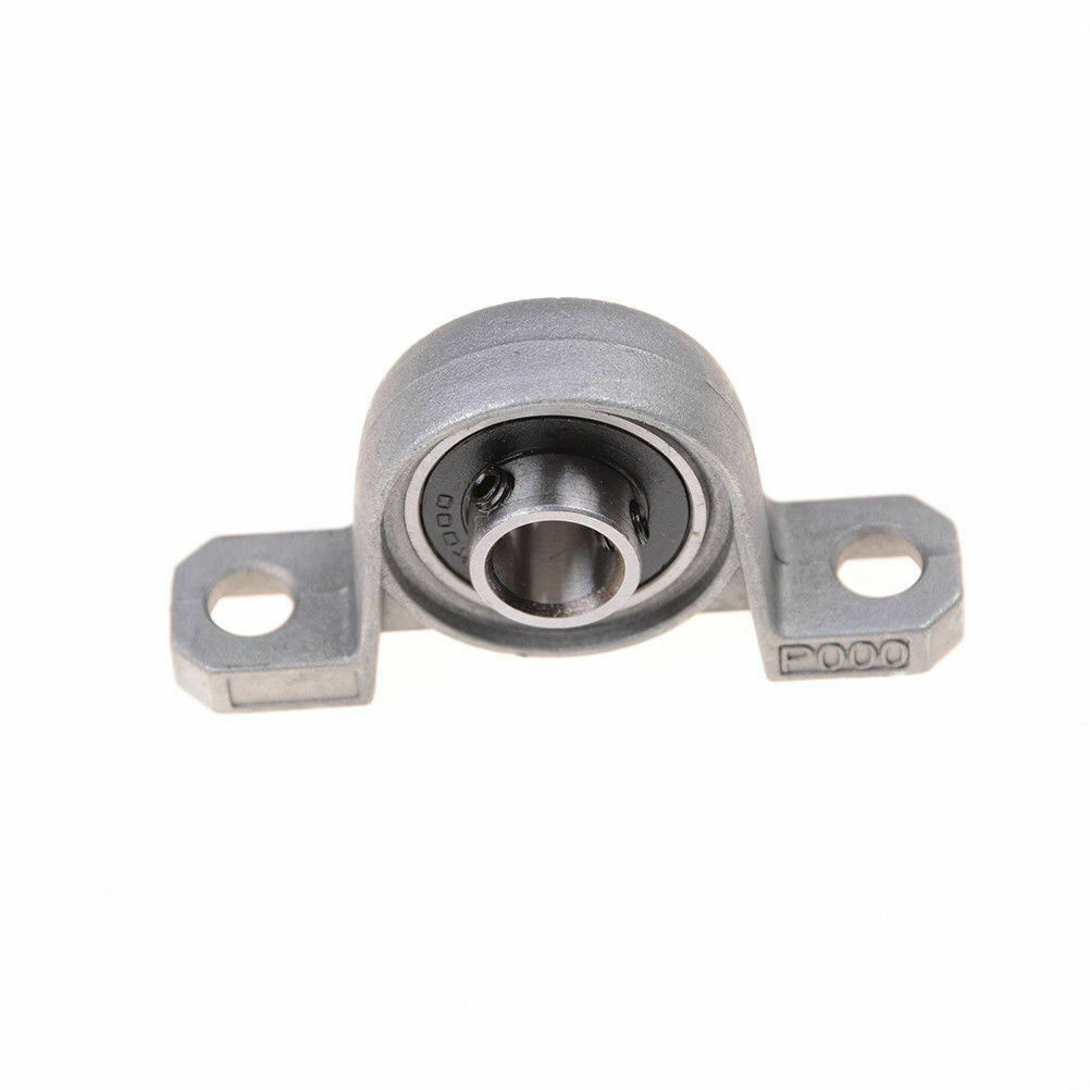 2pcs 10mm Diameter Bore Ball Bearing Pillow Block Mounted Support KP000 TO