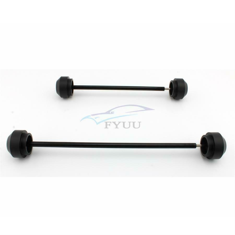 1 Set Motorcycle Front&Rear Axle Fork Crash Sliders For YAMAHA FZ-07 MT-07 14-21