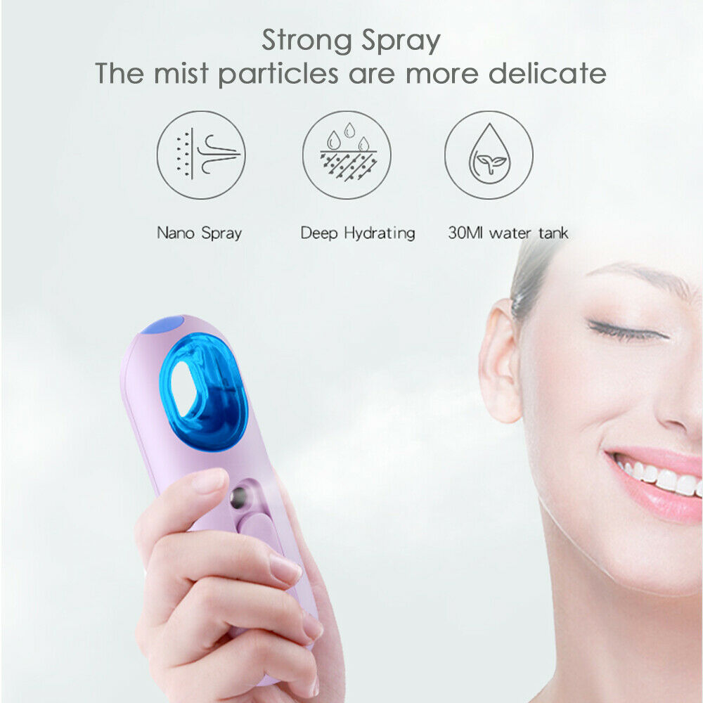 16ml Mini Moisturizing Ultrasonic Nano Spray Humidifier Facial Beauty Skin Care