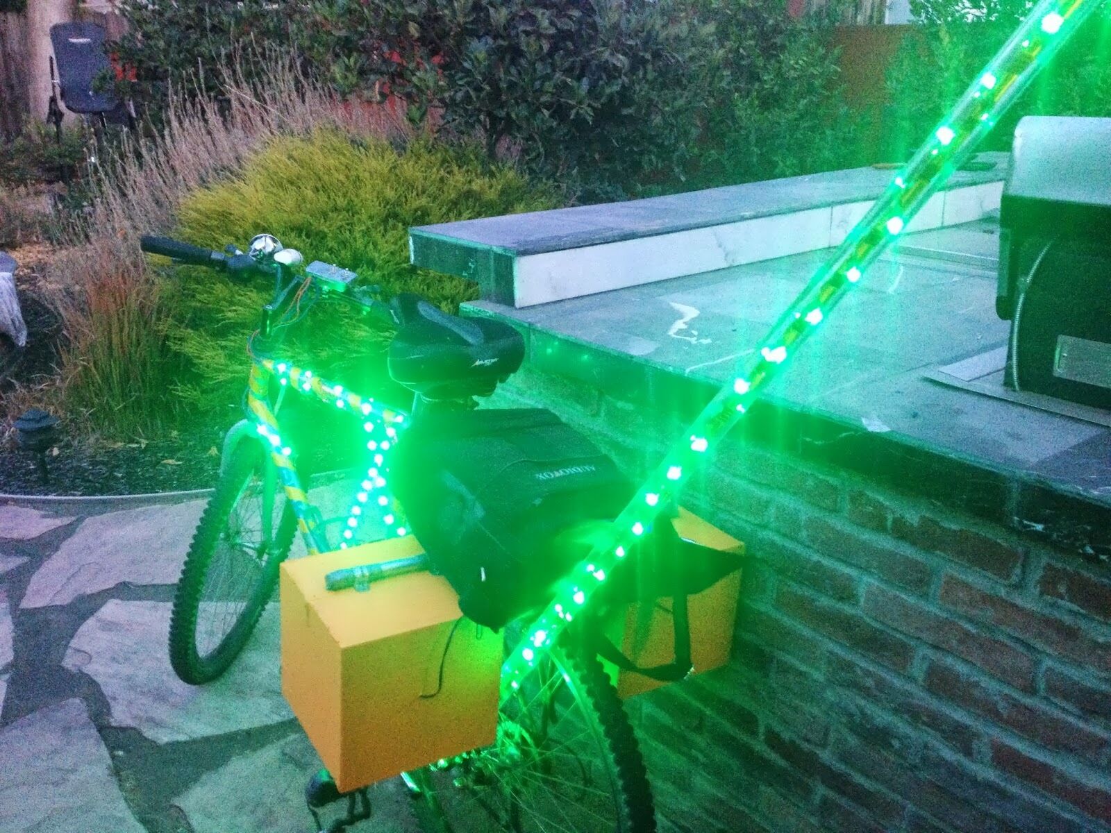 Bicycle Mountain Bike BMX Safety LED lights Reflective Vibrant High Visibility