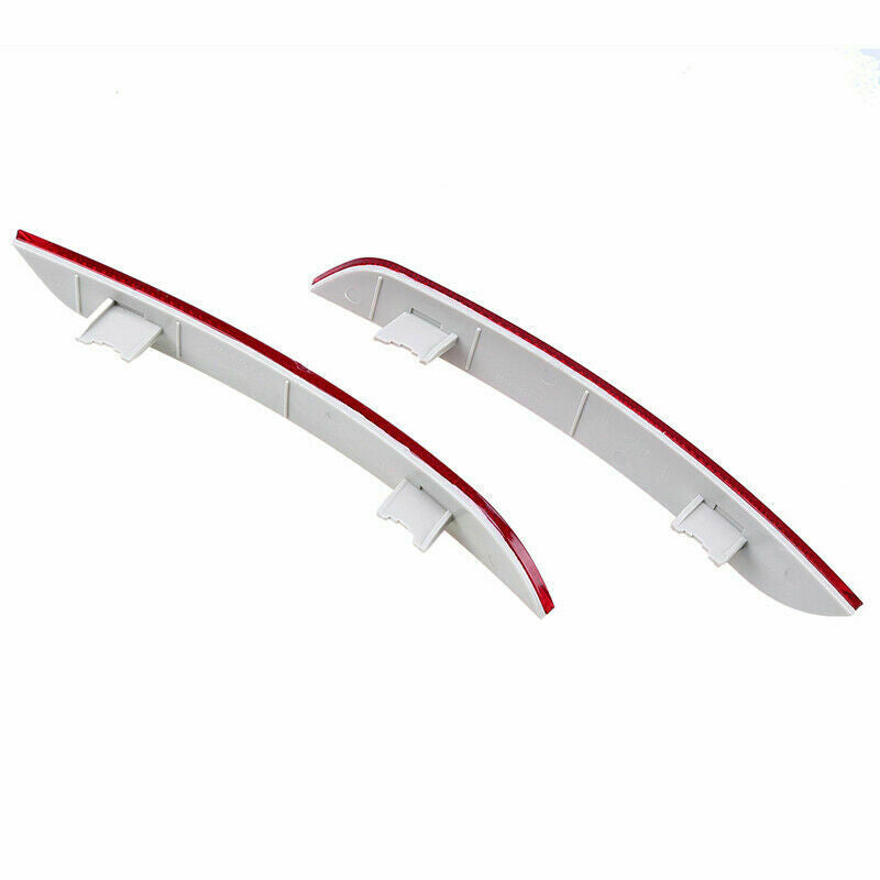 Pair Rear Bumper Reflectors Light Lamp DIY For BMW 5 Series F10 F18 2010-2013