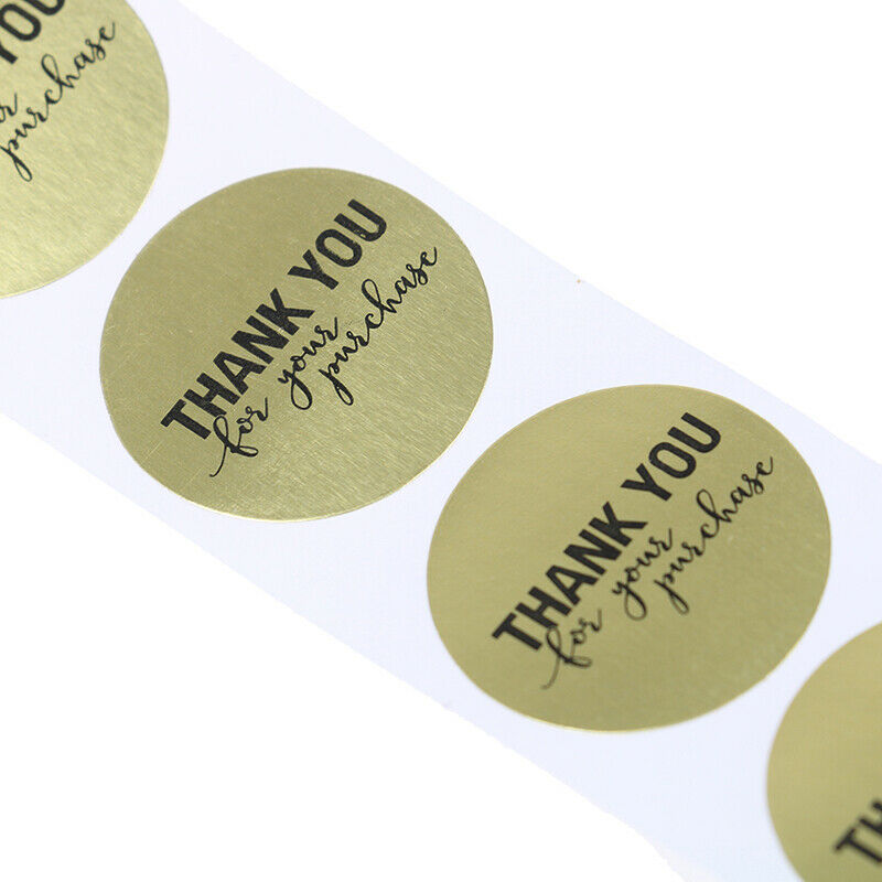 500pcs THANK YOU for your purchase Stickers Package seal labels scrapbook.l8