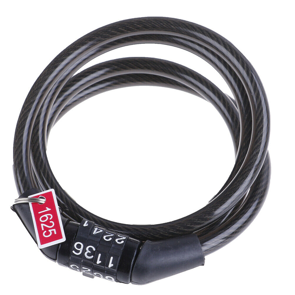 Universal Anti-Theft Bike Bicycle Cycling Lock Stainless Steel Cable C Tw.l8