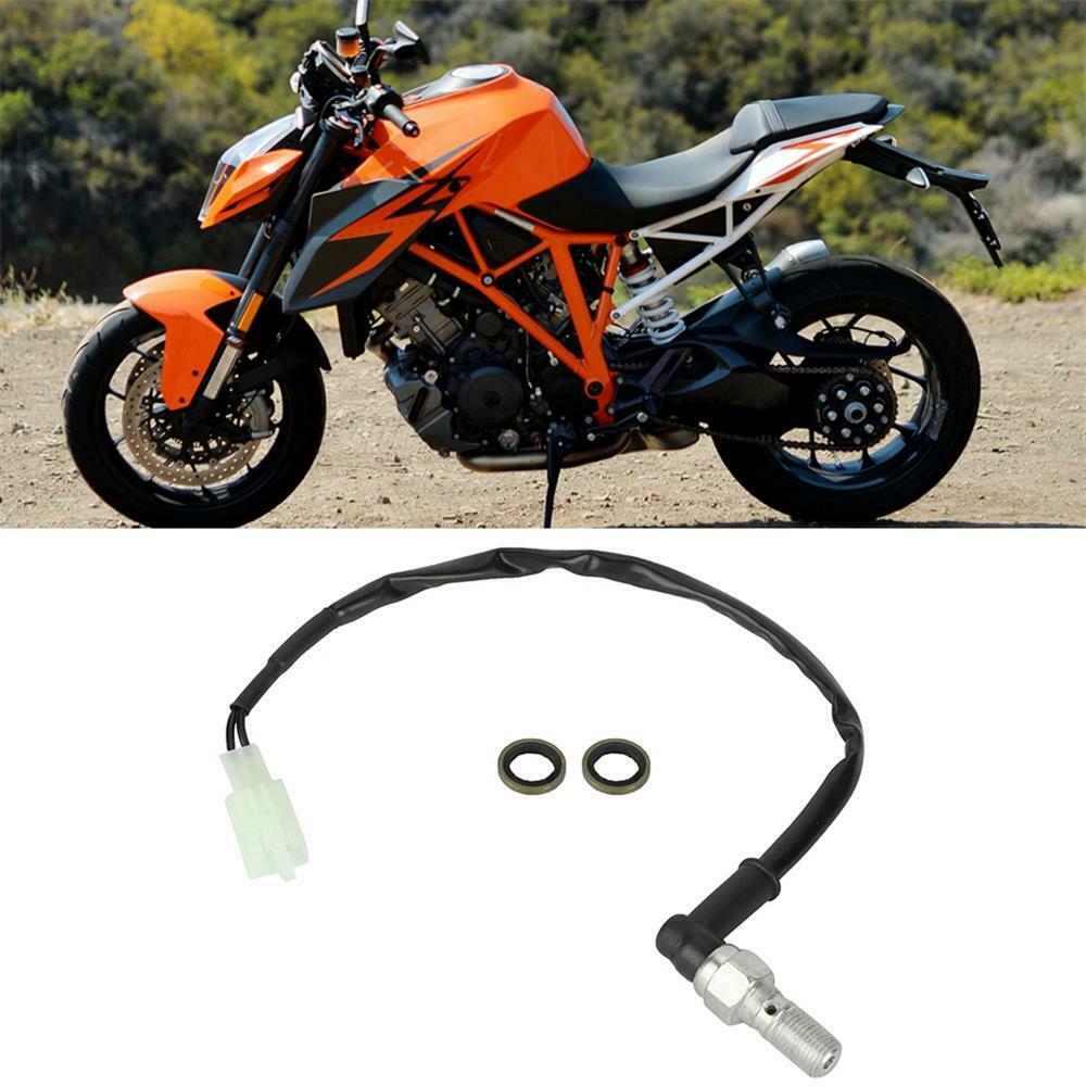 Motorcycle Hydraulic Brake Pressure Rear Light Switch Banjo Bolt 10mm x 1&1.25mm