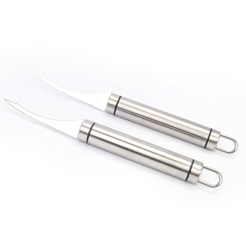 1pc Multi-purpose Shrimp Line Shears Stainless Steel Food Scissors Shrimp.l8