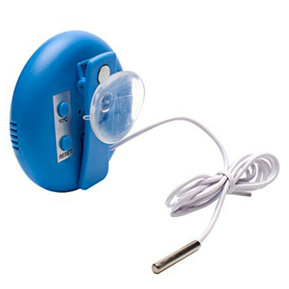 Aquarium Fish Tank Thermometer Reptile Habitats High Precision Temperature Meter