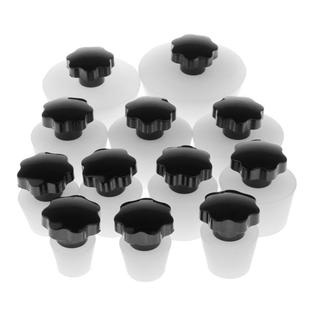 Silicone Washing Machine Sewer Pipes Plug w/ Handle Drain Stench  7#