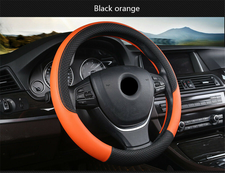 38CM Car-styling Sport  Steering Wheel Covers Anti-Slip Automotive Accessories