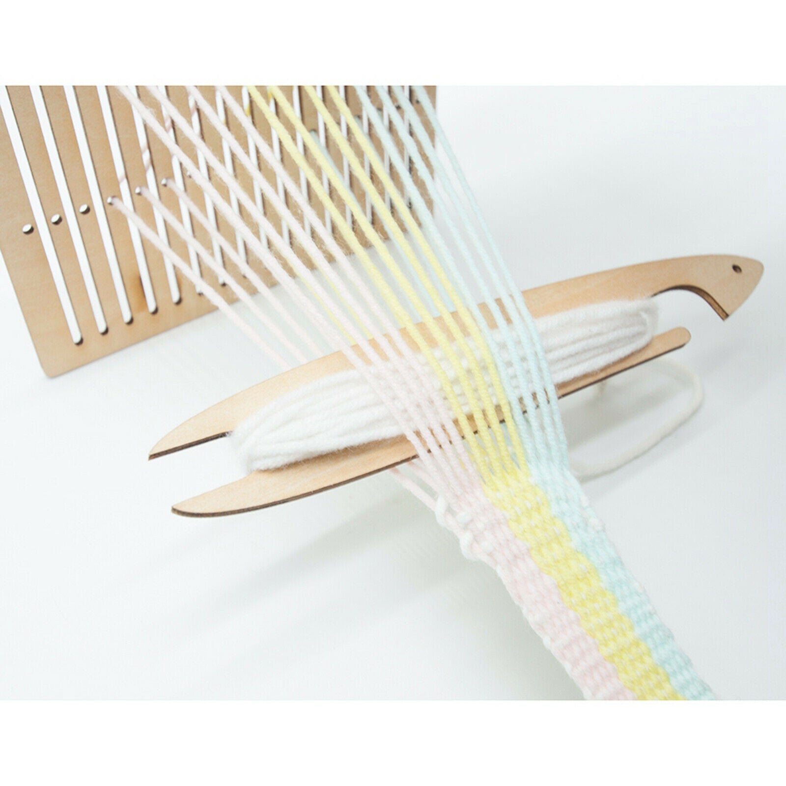 Wood Weaving Looms Kit DIY Tapestry Carpet Loom Machine For