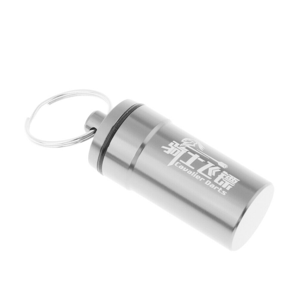 5pcs Aluminum Dart Accessories Case Dart Box Wallet Storage with keyring