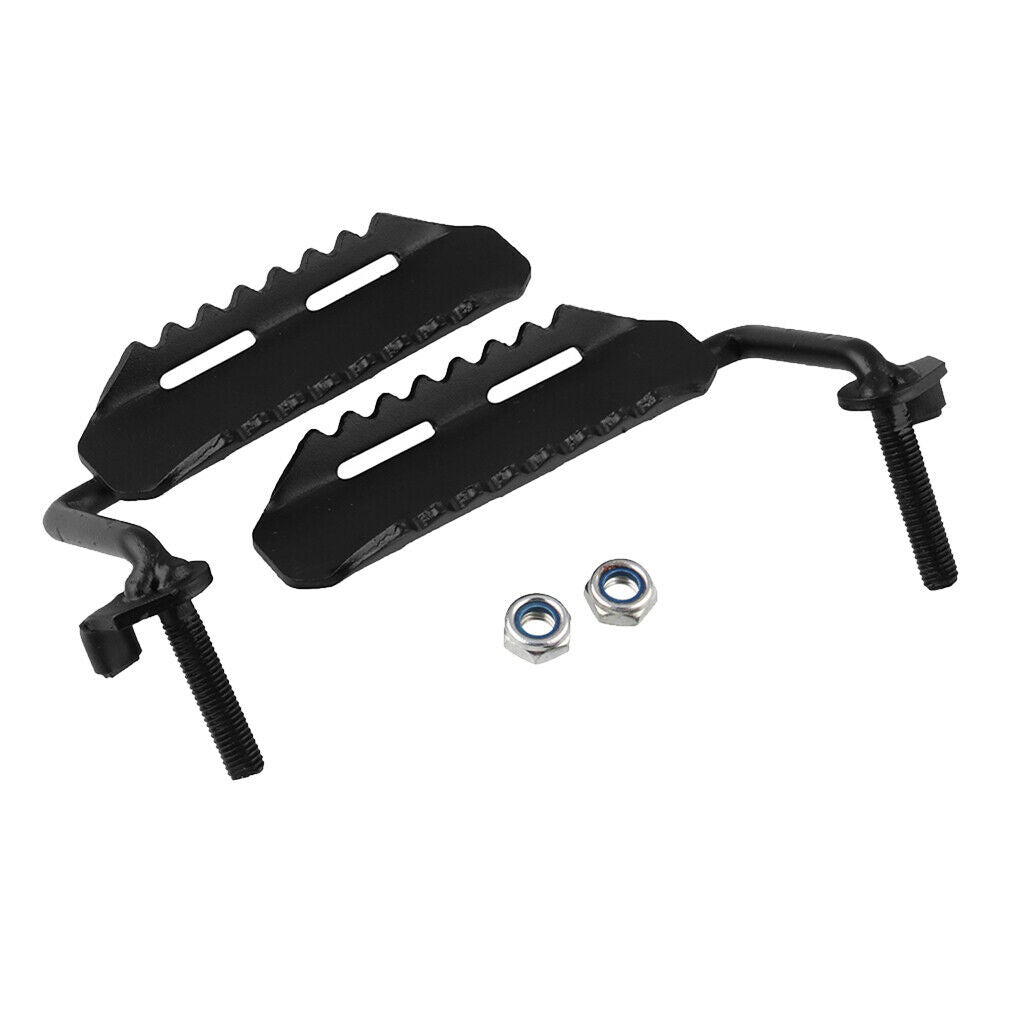 2Piece Exterior Door Hinge Foot Rest Antiskid Kick Panel for Jeep Wrangler