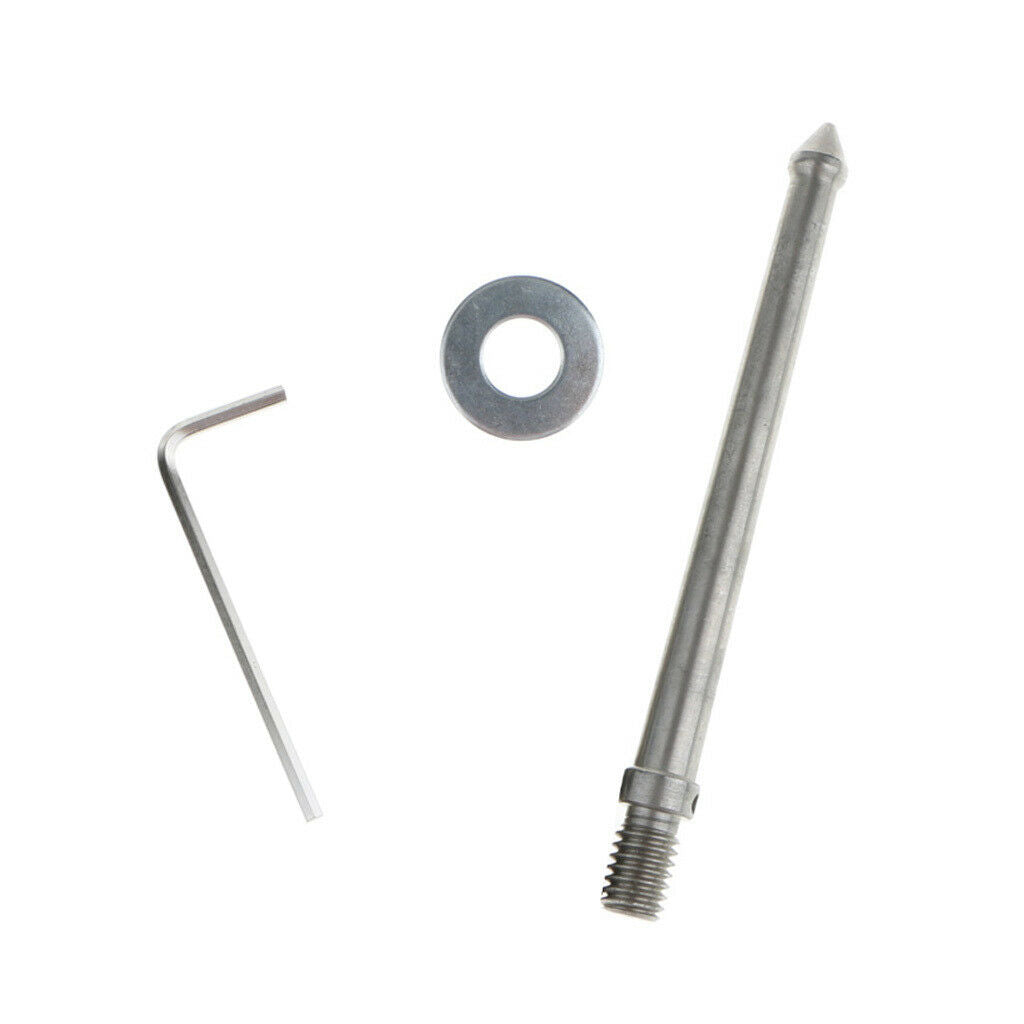 1 set of long 12cm tripod monopod spikes nail with 3/8 "thread