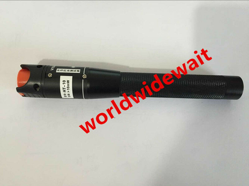 New 10mW Meter 10KM Visual Fault Locator Fiber Optic Cable Tester