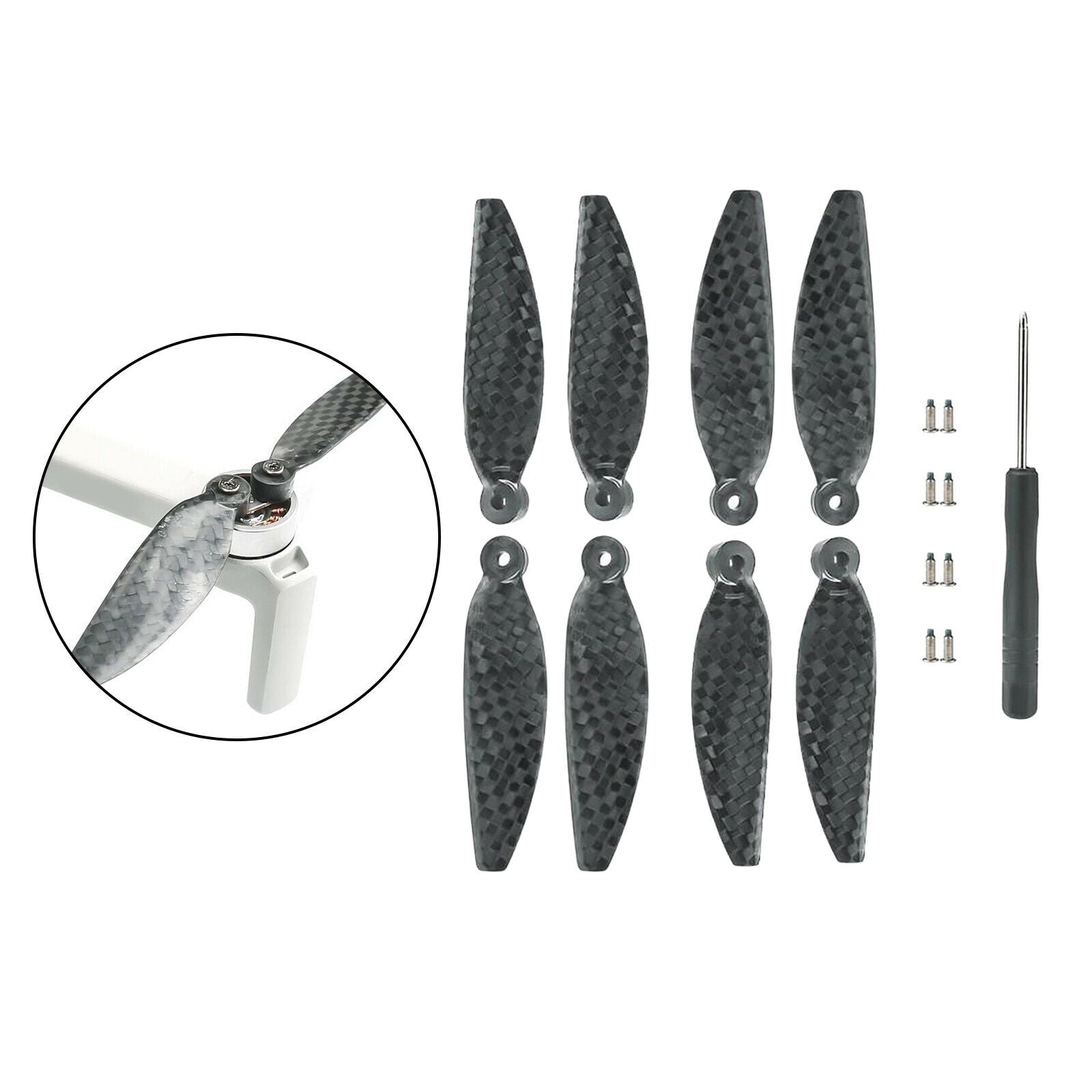 Foldable Propellers Paddle for DJI Mavic Mini 2 Drone Accessories Props