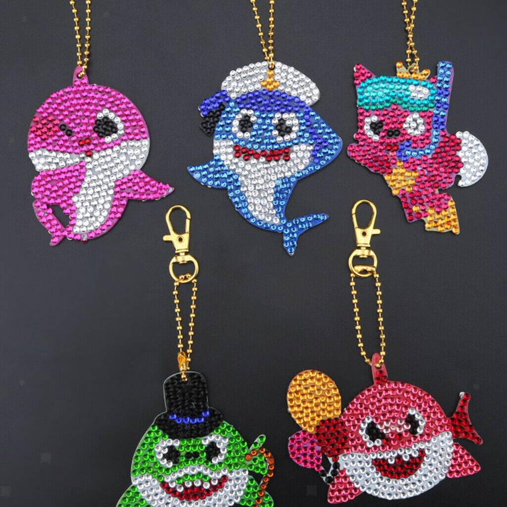 5pcs Special Drill Diamond Painting Acrylic Plate for Bags Backpack Pendant