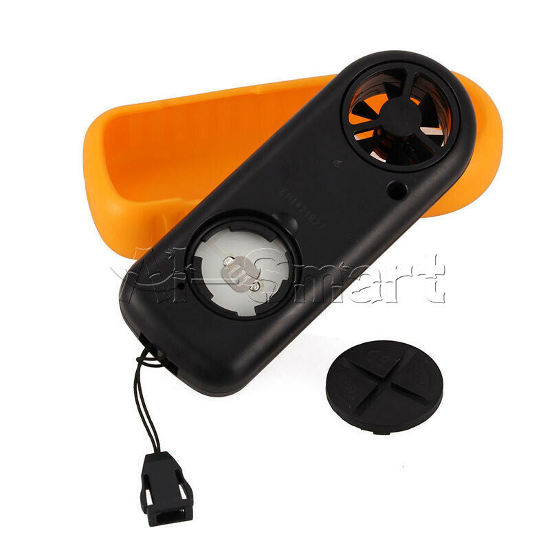 Digital LCD Handheld Anemometer Wind Speed Gauge Meter NTC Thermomoter