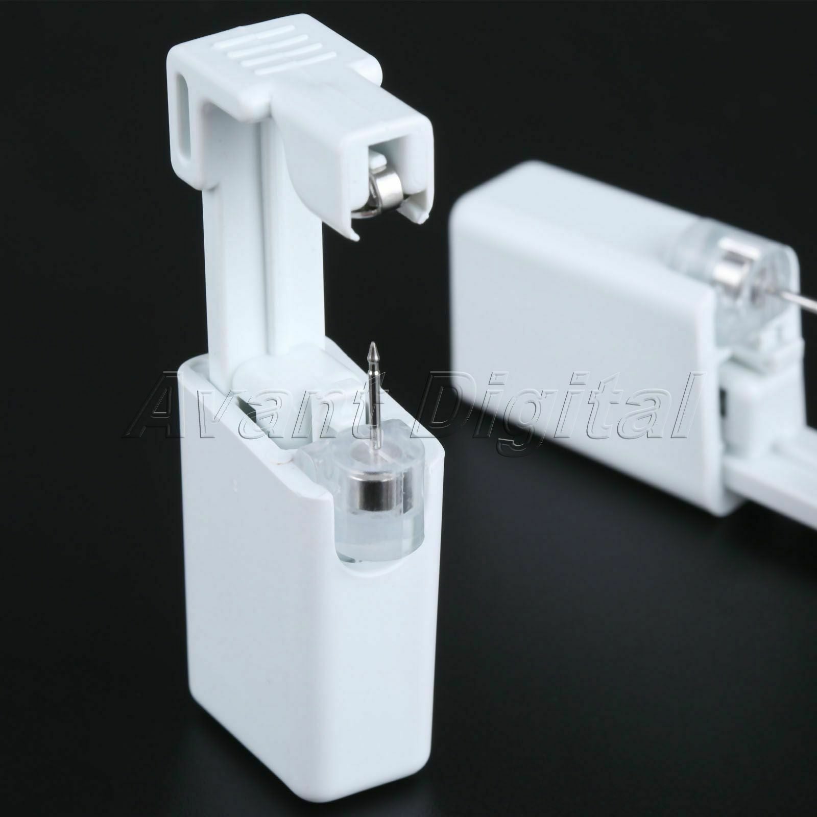 2X Sterlized Disposable Safety Pro DIY Nose Ear Piercing Gun 2.24"x0.87"x0.71"