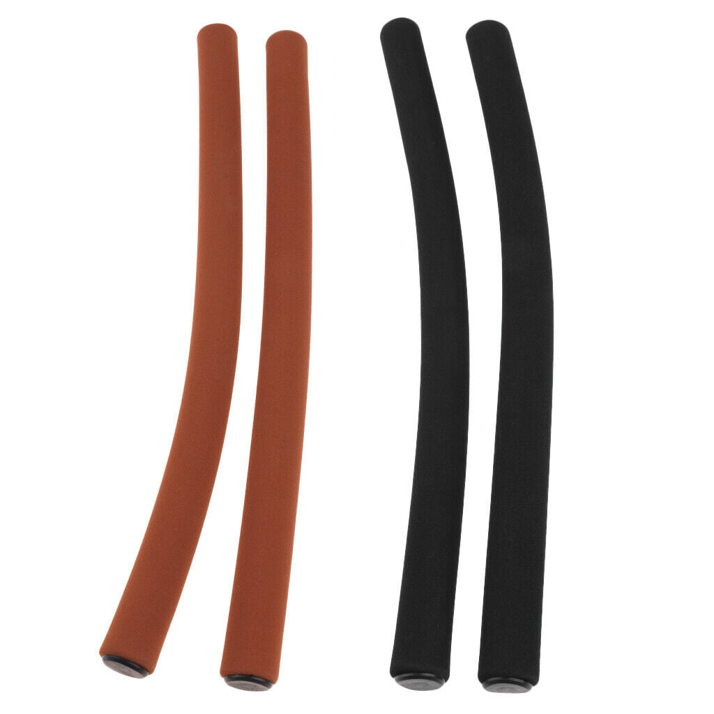 2 Pairs Silicone Handlebar Grips/Bicycle Handle Bar Covers, Suitable for or Road
