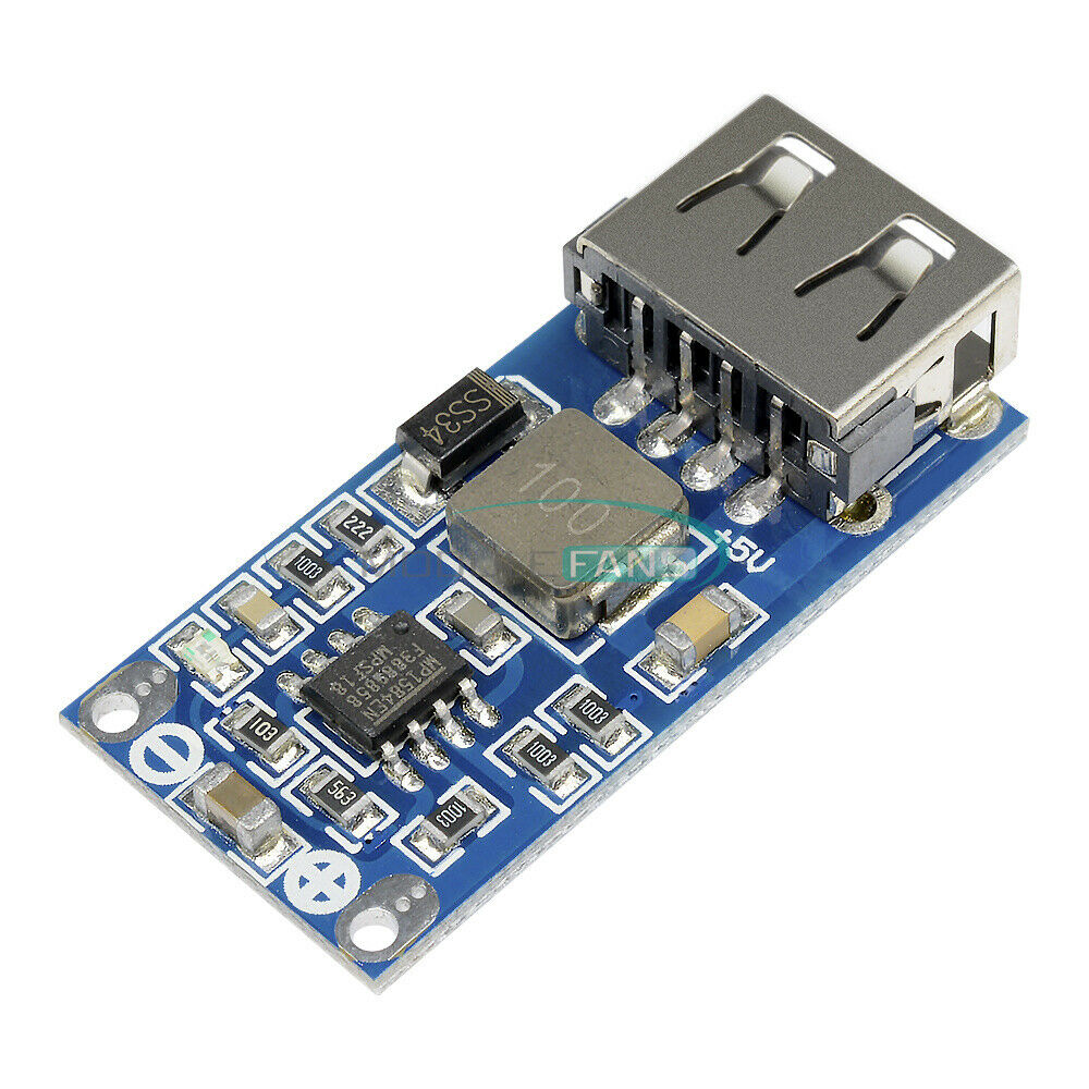 9/12/24V to 5V Step-down Power Supply Module DC-DC USB Buck Regulator Converter