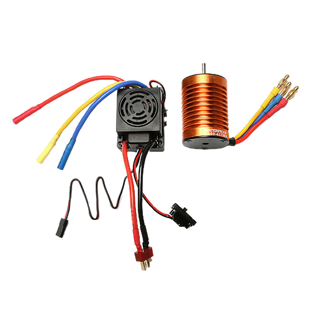 4370KV Brushless Motor 60A ESC Combo Fits for Wltoys 144001 RC Spare Parts