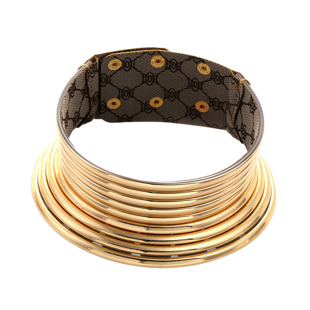 Egypt Punk Big Choker Collars Lady Sexy Wide Choker Necklace Christmas Gift