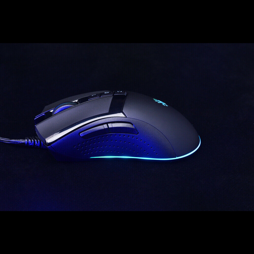 For Bloody A90 Max 10000 CPI USB Optical Gaming Mouse Colorful Glare Wired Mice