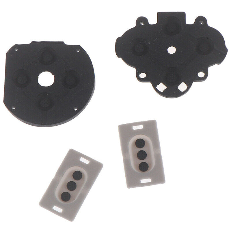 4pcs/set Silicone Rubber Button Switch Conductive Pad Replacement for PSP 10J DF