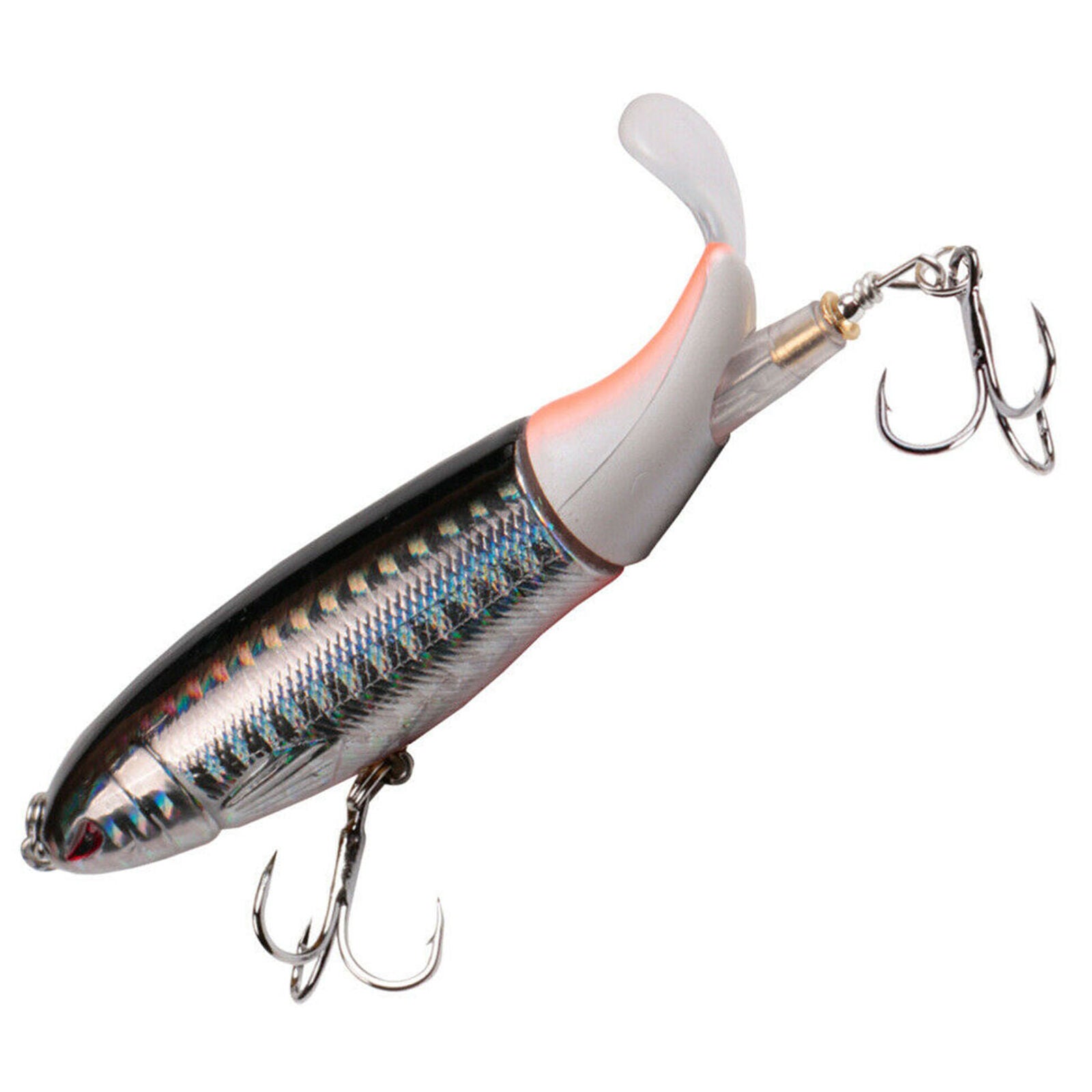 Whopper Plopper Fishing Lures Top water Floating Rotating Tail Surface Crankbait