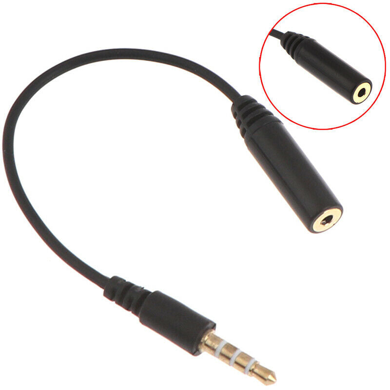 3.5mm Male to Female Audio Jack Extension Cable Headset Extender Adapter .l8